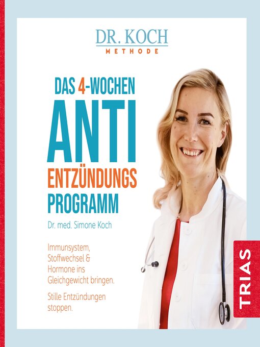 Title details for Das 4-Wochen-Anti-Entzündungsprogramm by Simone Koch - Wait list